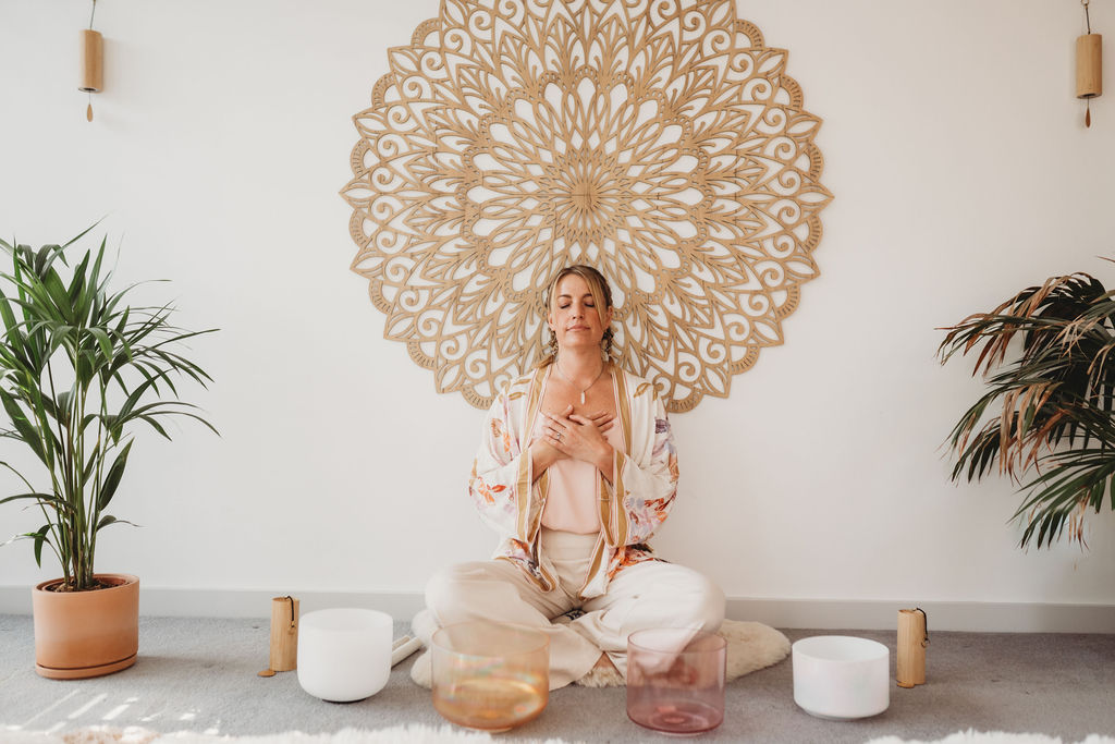 Cotswold Soul sound bath with Crystal Tones Alchemy bowls